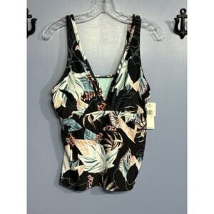 Raisins Curve Tanzania Tankini Top NEW Size 14W